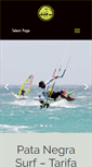 Mobile Screenshot of patanegrasurf.com